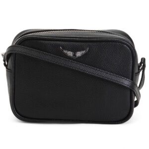 Zadig & Voltaire black leather bag NWT